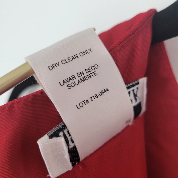 Vintage 90s After Dark Red Sleeveless Maxi Gown Formal Evening Dress - Picture 12 of 12